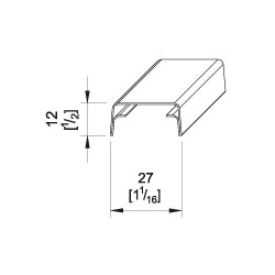 Schiebetürbeschlag FALTSYSTEM SLID'UP 200, Laufschiene 753 mm, für 2 Paneele bis 14 kg, für Falttüren, Schränke, Nischen - 5