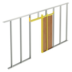 SLID'UP 2300 Schiebetür System für Trockenbau 73,5 cm - 4
