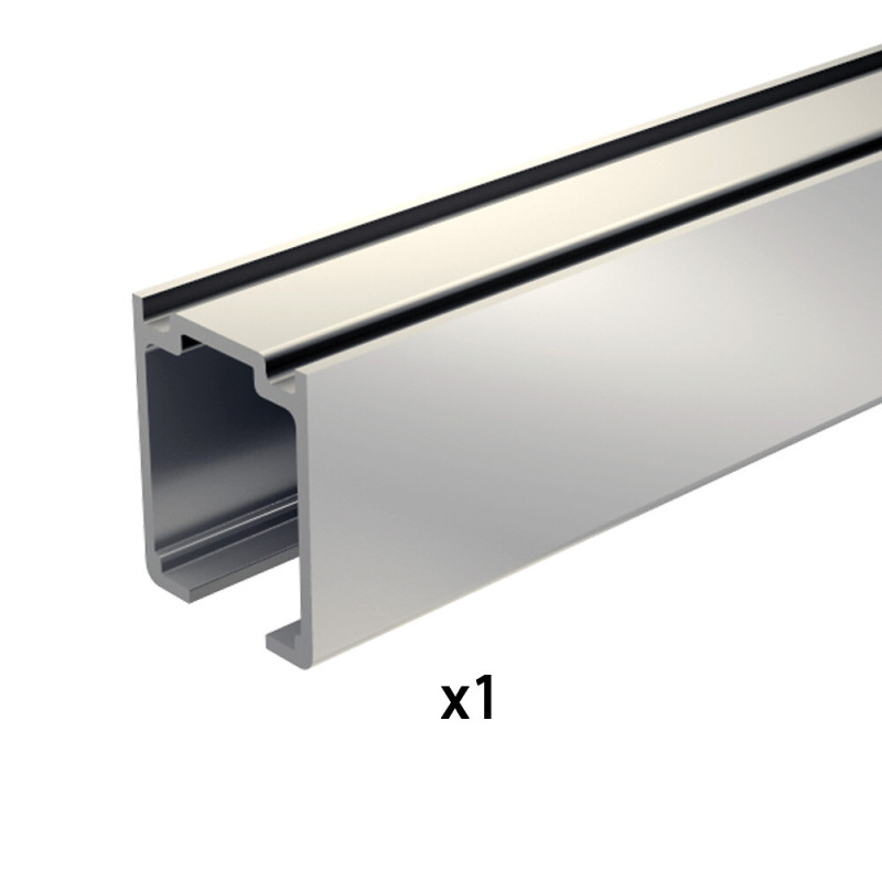 Laufschiene Aluminium 195 cm für Schiebetürbeschlag SLID