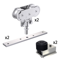 Slid'Up 1700-300 Ergänzungsset für eine zusätzliche Tür bis 300 kg - 2